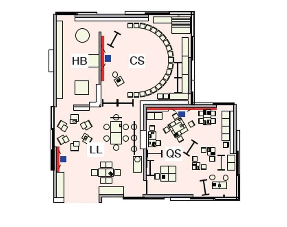 学園の間取り図